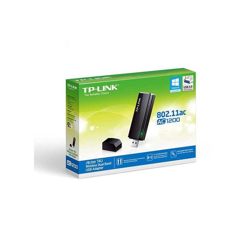 کارت شبکه USB بیسیم و دوباند تیپی-لبنک مدل Archer T4U AC1200
